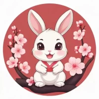 87年兔命里有两朵桃花,87年属兔38岁有一灾