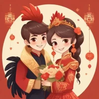 属鸡和属鸡结婚伴娘属相,属鸡婚俗生肖配对