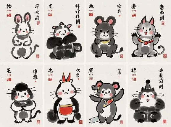 十二生肖每日运势水墨先生