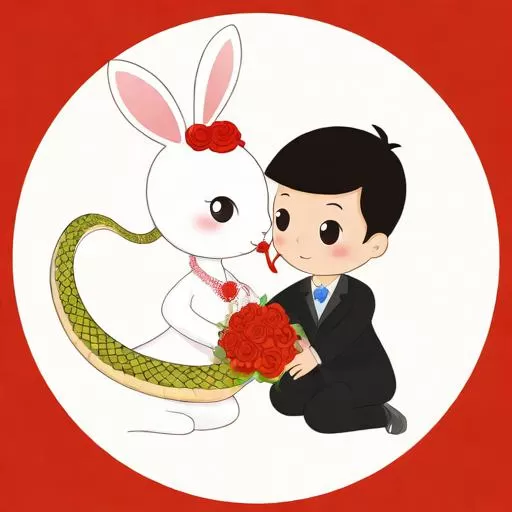 女兔与男蛇婚配合适吗，生肖婚配冷战化解技巧